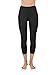 90 Degree By Reflex Cotton Super High Waist Ankle Length Compression Leggings with Elastic Free Waistband