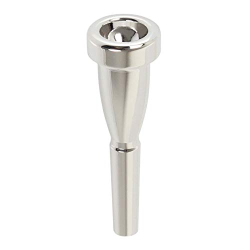 Pakala66 Silver Trumpet Mouthpiece 3C 5C 7C Size Instrument Accessory for Bach Pack of 3
