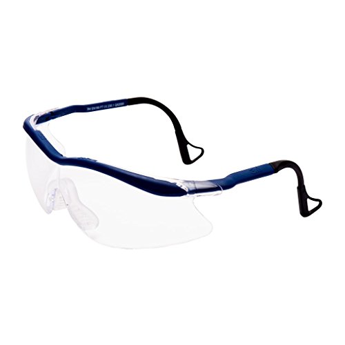 3M 04-1022-0140M - QX2000 Gafas montura azul PC incolora DX patilla giratoria