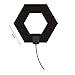 Bestrillion 50+ Miles Amplified HDTV Antenna, Omni-directional Antenna with Sure Grip, 10FT High Performance Coax Cable - Upgraded Version - Black