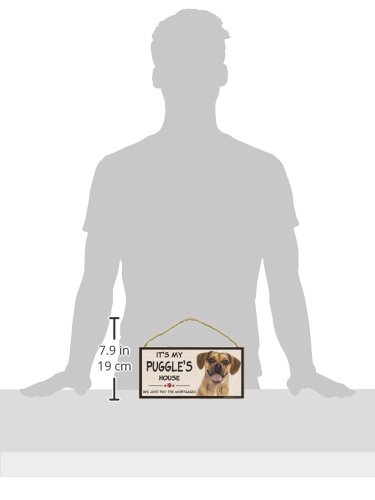 Imagine This Wood Breed Decorative Mortgage Sign, Puggle