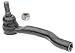 ACDelco Professional 45A1108 Passenger Side Outer Steering Tie Rod End