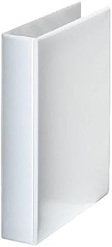 Esselte Essentials A4 Presentation Binder 6.2 cm Spine White PP view 6
