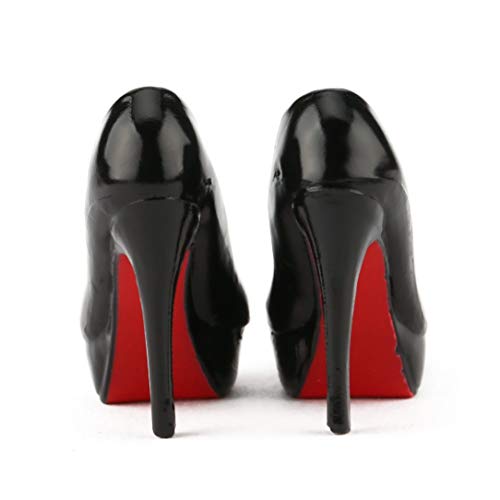 1:6 Female Women Soldier Simulation Stiletto High Heel Court Shoes Model for 12 inch Doll Toys Action Figure Dolls Accessory - Thumbnail 4