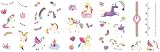 Avenir Unicorn Nail Stickers & Tattoos Set 260+ Kids 3+ Creative view 4