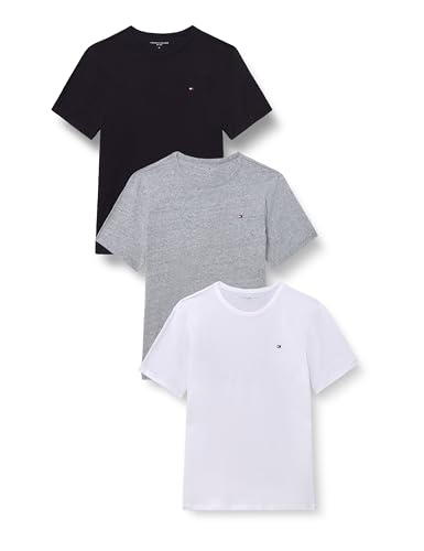 3p SS Tee Um0um03870 T-Shirt S/S, Multicolore (Gris mélange/Noir/Blanc), M Homme