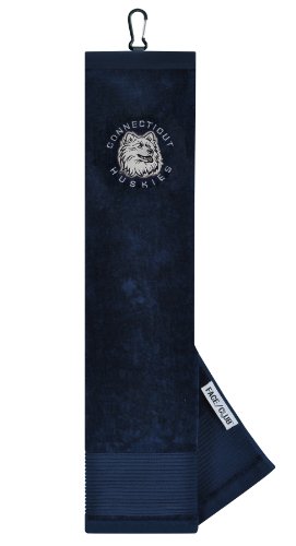 UConn Huskies Face/Club Embroidered Towel