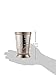 Elegance 12 oz Hammered Mint Julep Cup, Large, Silver