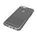 LUVVITT [Frost] Soft Slim Transparent TPU Rubber Case Flexible Shock Absorbing Cover designed for iPhone 6/6s Plus (5.5) Transparent Black
