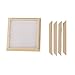 Dollhouse Miniature Wooden 4 Pane Window DIY Accessory