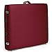 Saloniture Professional Portable Folding Massage Table with Carrying Case - Burgundy