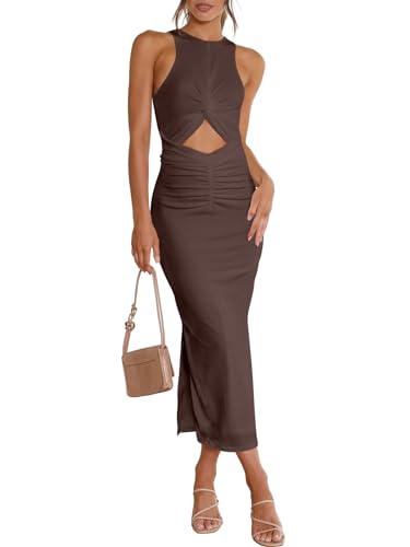 ANRABESS Womens Summer Formal Wedding Guest Dress