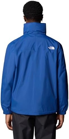 - Chaqueta Resolve para Hombre - Chaqueta de Senderismo Impermeable y Transpirable - TNF Black, M