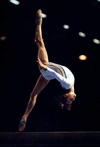 hangtao Nadia Comaneci Poster, Romanian Gymnast, Gold, Gymnastics 36x24 inch