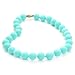 Chewbeads - Jane Teething Necklace - 100% Silicone Teething Beads Necklace for Mom to Wear - Nursing Necklace and Baby Teether - BPA Free & Phthalate Free - Turquoise