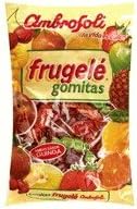 AMBROSOLI Chilean Assorted Fruit Chew Candies / Frugele Gomitas Con Pulpa de Fruta Sabores Frutales 100g 2 Pack.