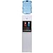 Avalon A1WATERCOOLER A1 Top Loading Cooler Dispenser, Hot & Cold Water, Child Safety Lock, Innovative Slim Design, Holds 3 or 5 Gallon Bottles-UL/Energy Star Approved, White primary