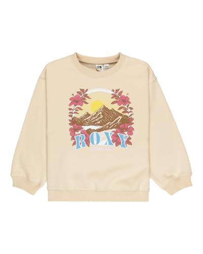 Roxy Fille Morning Hike Brushed RG Sweater, Parchment, 16 Ans EU