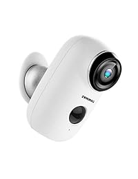 Cámara inalámbrica recargable con batería, sistema de seguridad para el hogar, visión nocturna, interior exterior, vídeo HD con detección de movimiento, cámara WiFi de audio de 2 vías, IP65 resistente al agua, ranura SD integrada