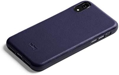 Bellroy Phone Case for iPhone Xs Max (Leather iPhone Cover, Super Slim Profile, Soft Microfiber Lining) - Navy