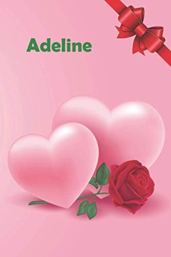 Adeline Carnet De Notes Personnalise Adeline Cadeau D Anniversaire Noel Ou Action De Graces Pour Femmes Maman Sœur Copine Filles Design Cœur Lignee Moyen Format 15 24 X 22 86 Cm Vol5 Isoma