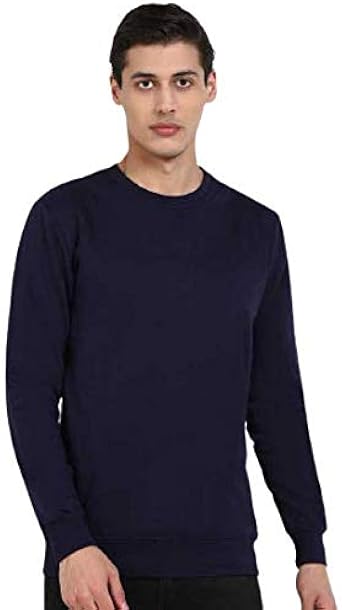 Buy FYOLI Full Sleeve Solid Men Sweatshirt at Amazon.in