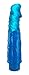 Topcat Vibrating Jelly Dildo, 8.25 Inch, Blue