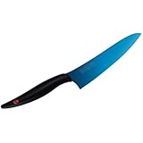 霞(KASUMI) チタニウム 小包丁 13cm ブルー 22013/B