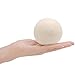 Wool Dryer Balls 6-pack XL 100% Pure Organic Premium Reusable Natural Fabric Softener,Reduce Wrinkles & Static Cling, Save Drying Time and Chemical Free