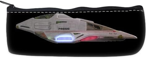 Star Trek Delta Flyer Pencil Case School Pencil Case Cosmetic Makeup Bag Storage Student Stationery Zipper Wallet