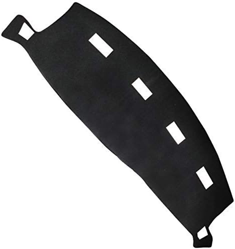 Naviurway 2nd Generation Custom Fit Anti-Slip Dashboard Cover Dash Carpet Cover Compatible with Dodge Ram 1500 2500 3500 2002-2008 Black