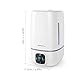 SimpleTaste 4L(1.06 Gallon) Ultrasonic Cool Mist Humidifier Aroma Essential Oil Diffuser with LCD Display, 3 Mist Level Control, Timer Setting, and 7 Colors LED Light Whisper-Quiet