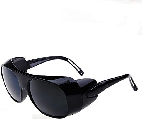 KOMNY Riding goggles Riding motorcycle windproof side dust UV protection glasses welding mirror welding arc-proof argon arc welding goggles, B
