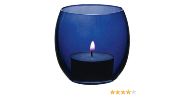 Pack Of 2 Anchor Hocking Cobalt Blue Glass Tea Light Candle Holder Candleholders Tea Light Holders Gellyplast Com
