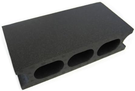 Amazon スチロールブロック ブラック W390 H100 D190 収納 キャビネット