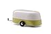 Candylab Toys Wooden Car, Yellow Camper Model, Modern Vintage Trailer, Collectible Toy Cars for Kids, Solid Beech Wood