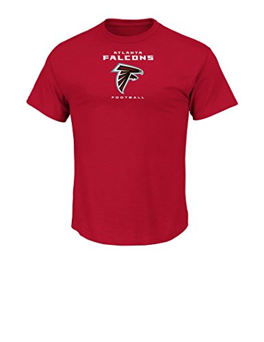NFL Atlanta Falcons Men's UP4 Tee, Cardinal, Medium