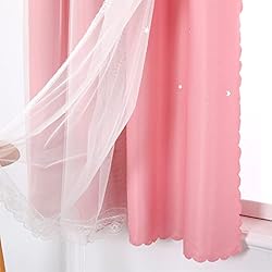 ZJXSNEH Curtains for Bedroom Blackout Stars