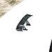 AndyGo Universal Car Mini Spoiler Wing Small Model Carbon Fiber Auto Car Tail Decoration Spoiler Wing Accessories Car-Styling