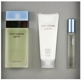 [Bella Bella Boutique] Light Blué Women Gift Set Light Blué Women Gift Set 3.3 oz Eau De Toilette Spray + 3.3 oz Body Cream + .25 oz Mini EDT Spray