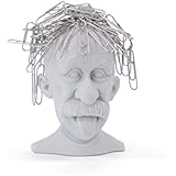 Mustard Magnetic Paper Clip Dispenser - Gray Genius Paperclip Holder(M16028)