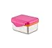Kid Basix by New Wave Safe Snacker-Stainless Steel Lunchbox for Food Storage