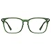TIJN Unisex Stylish Square Non-Prescription Eyeglasses Glasses Clear Lens Women Men Eyewear