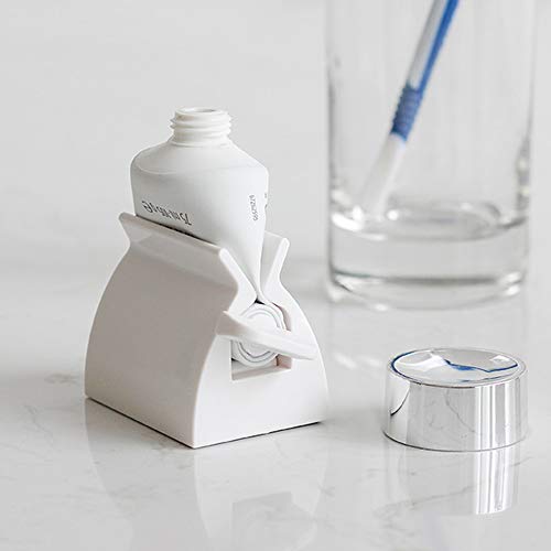 ONDY Rolling Tube Toothpaste Squeezer,Heavy-Duty Toothpaste Dispenser With Rubber Pad Multi-function Squeezer for Cleansing Foam,Hair Gel,Cosmetic Samples,Ointments
