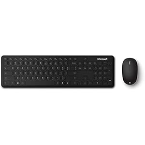 Microsoft QHG-00004 Bluetooth Keyboard and Mouse Set, Black