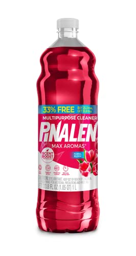 PINALEN MAX ALL PURPOSE HOUSEHOLD CLEANING FLORAL SCENT + BONUS PACK – (33.8 OZ) (2024)
