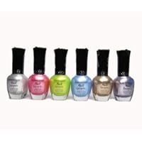 Kleancolor - 6 Awesome Nail Lacquers - Set 6 by mad4cosmetics