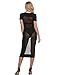 Sedrinuo Women's Sexy Bodycon Party Club Dress, Black, Small