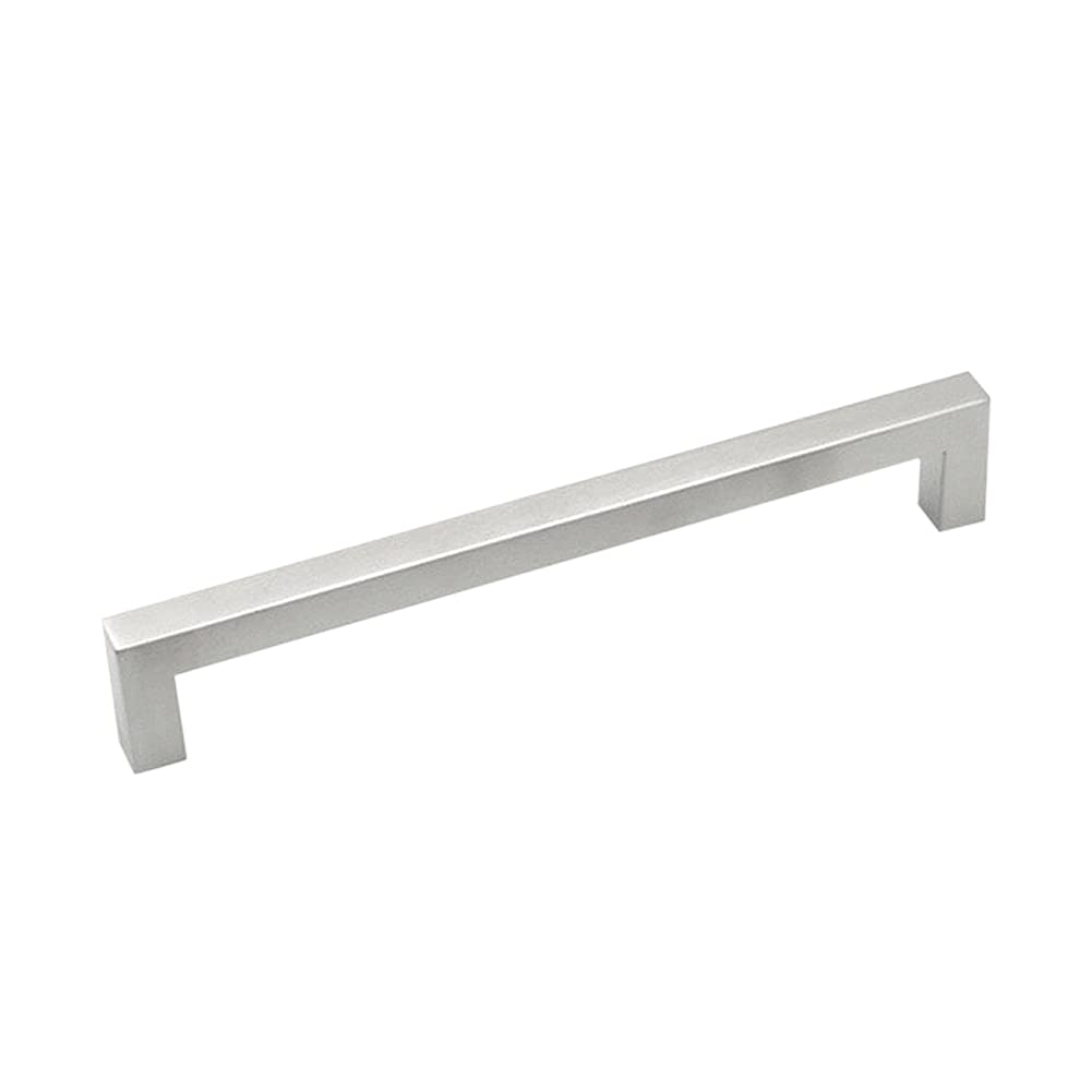 BOZONLI Silver Stainless Steel Cupboard Handle, Kitchen Door Handles Cabinet Drawer Knobs and Pulls, 224mm, 2 Pack