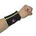 xten Wrist Band Wallet/Sweat Band (Fluorescent Green)